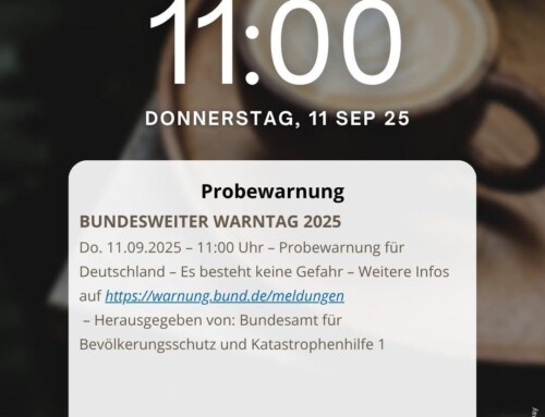 Bundesweiter Warntag 2025 – Sirenen und Warnsysteme im Einsatz