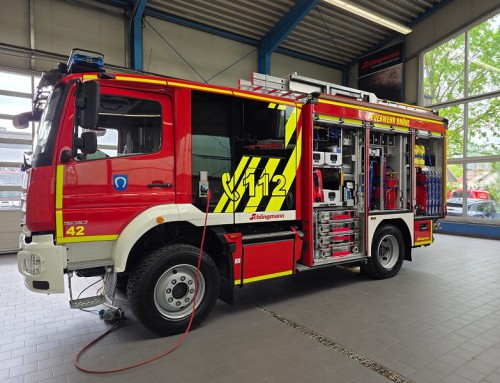 04. Mai 2026, Neues Löschfahrzeug für die Feuerwehr Brühl