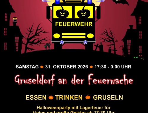 Halloween bei der Feuerwehr!