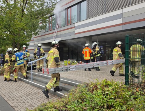 Hauptübung 2026: Feuerwehren Brühl und Ketsch sowie DRK-Ortsverein Brühl üben gemeinsam